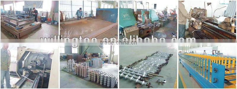 steel C purlins steel roll forming machine