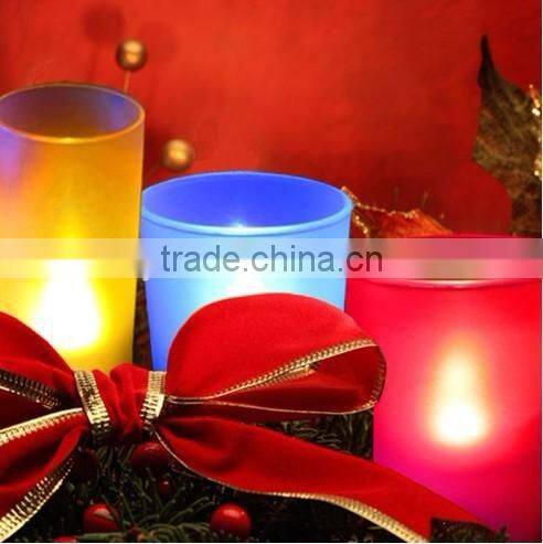 Led micro flat decorative mini led battery operated waterproof Mini led candle flashing ele. gift light