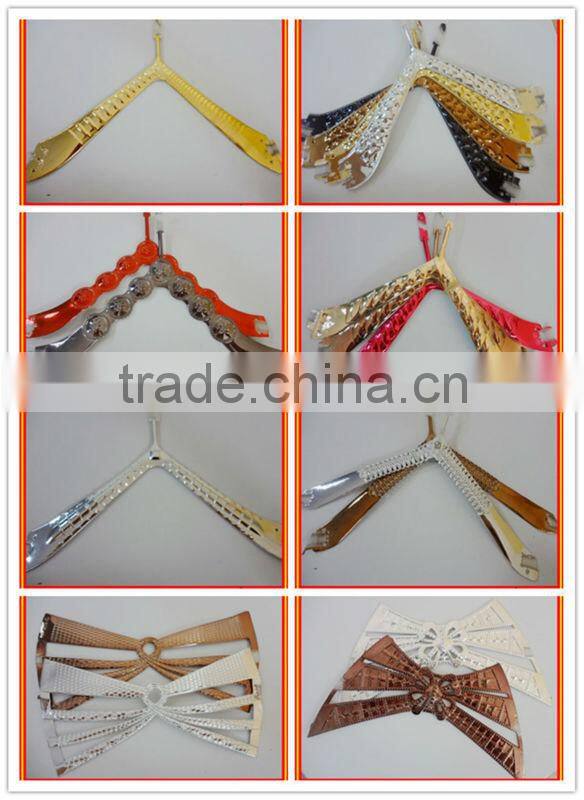 2016 popular TPUstraps ladies shoes upper from Atom Shoes Material Limited