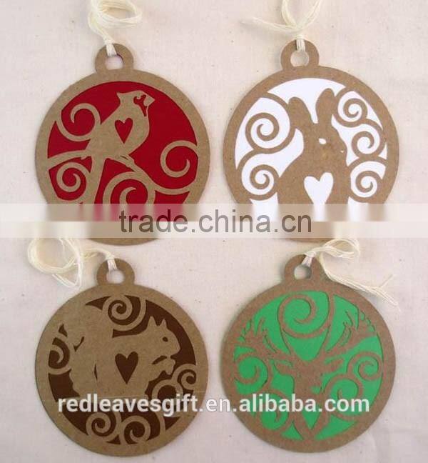 Hang tags for clothing, paper price tag, scarf hang tag