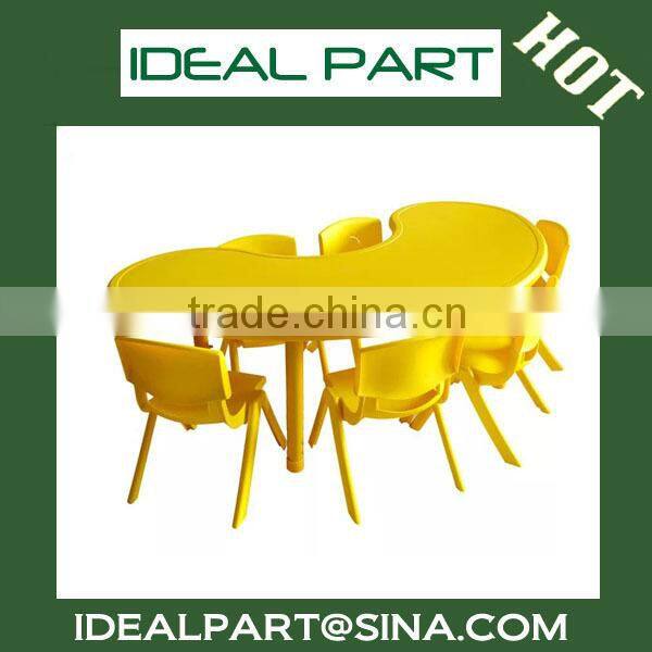 Colourful Preschool plastic kids table