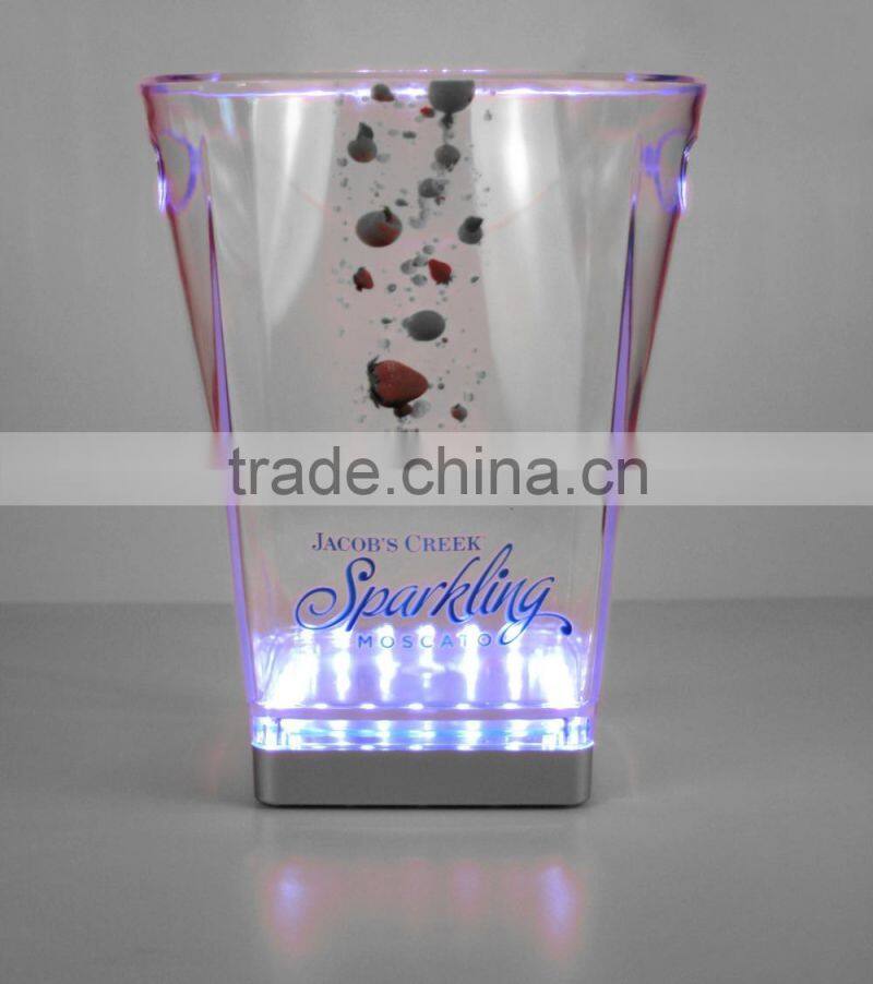 UCT stainless bottle LED cooler