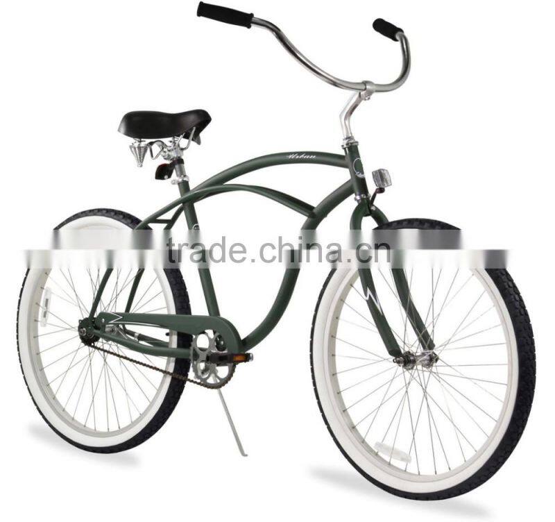 latest 26" single speed beach cruiser bike/wholesale cruiser bikes/beach cruiser fat tire for sale (PW-B26364)
