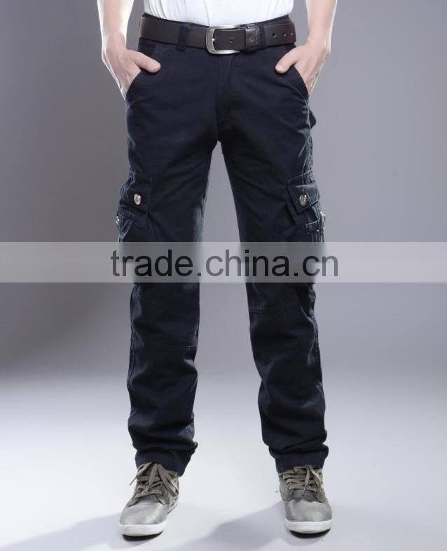 new design cotton trousers with side pocket chinos jeans pants