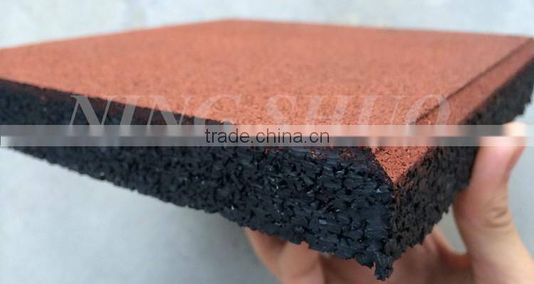Trade Assurance GYM Flooring Tiles, Recycled Gym Equipment Flooring Cover