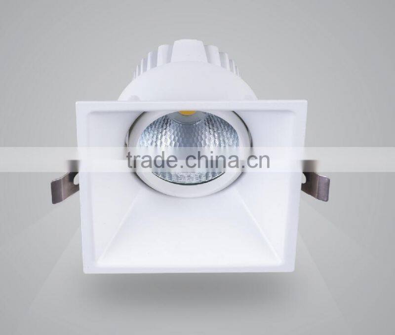 12w square led downlight cob led downlight