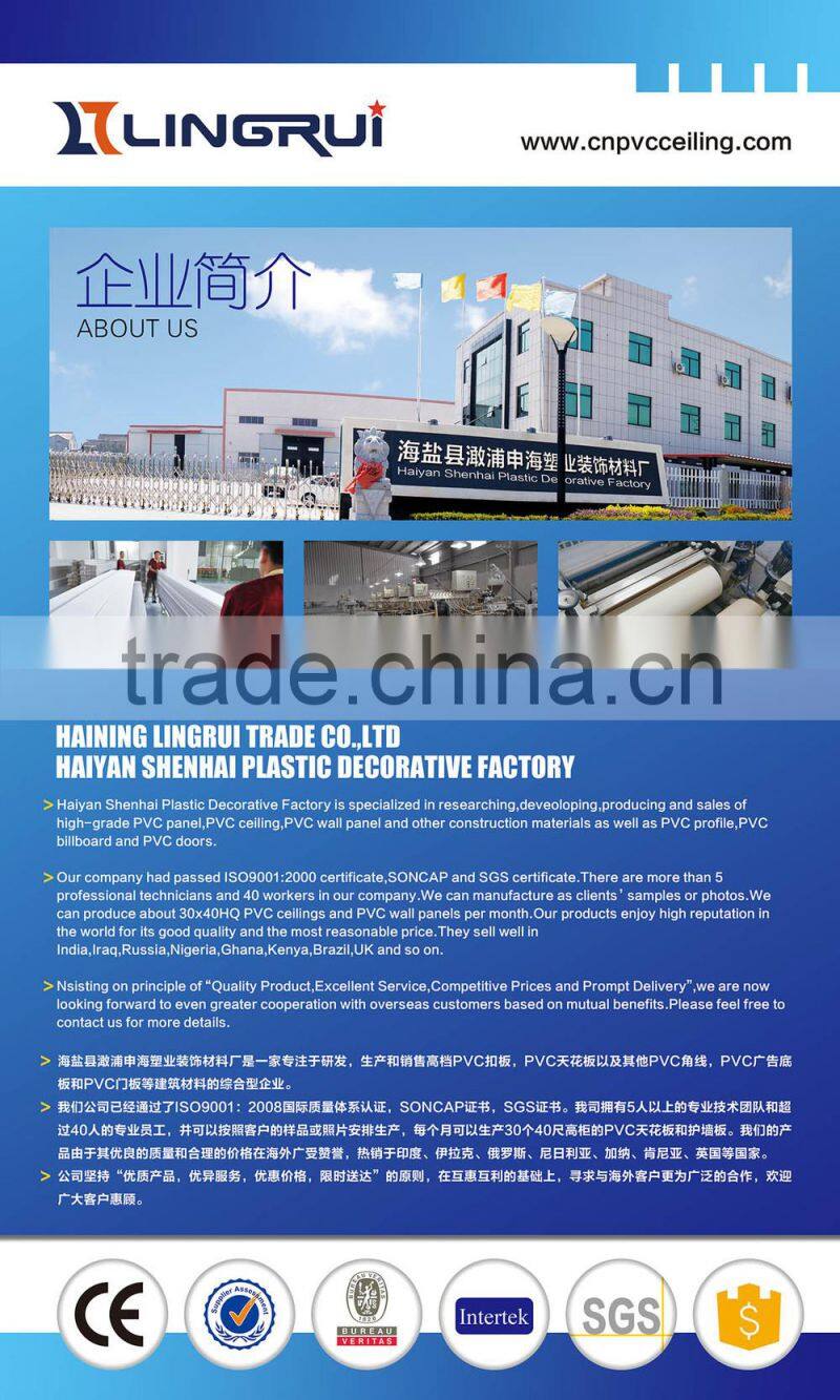 pvc decorative paneling celing design