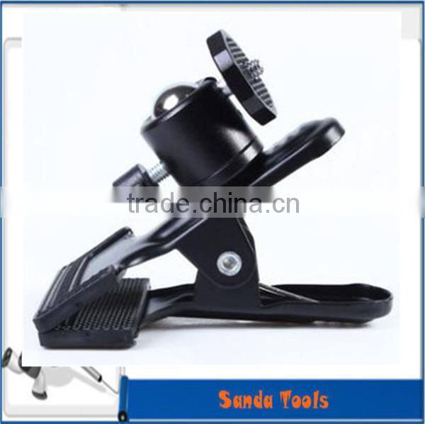 plastic locking clip with camera mount