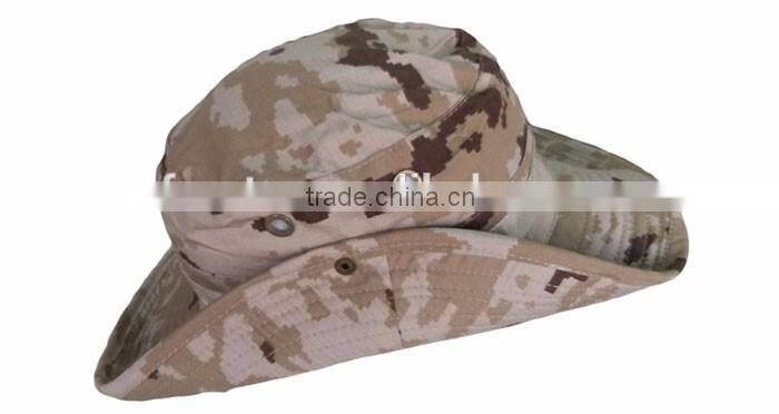 Manufacturer OEM/ODM desert camouflage flat brim hats