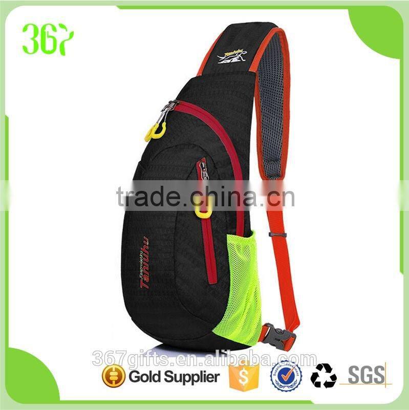 Fashion Chest Fanny Pack Unisex Durable Nylon Sports Waist Bag Chest Bag Pack