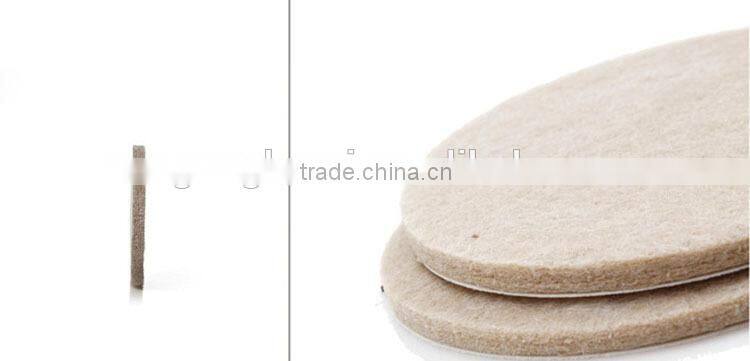 different using wool felt pad for furniture