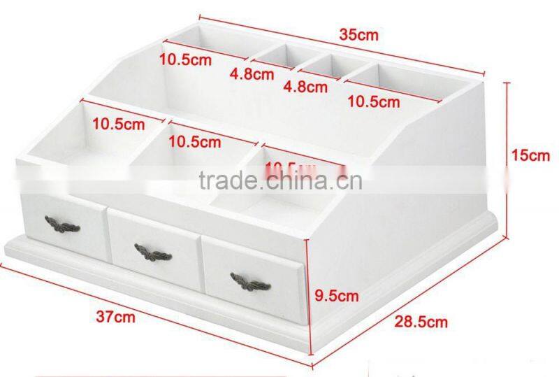 Cheap Simple Design Wooden Fashion Jewelry Display Storage box