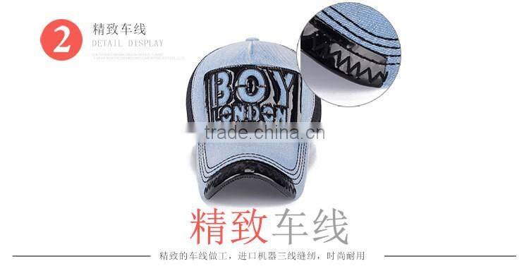 Summer Denim Mesh Sun-proof Breathable Couple Cap Hat