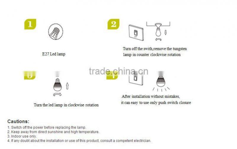Good Quanlity 3W E27 LED bulb light