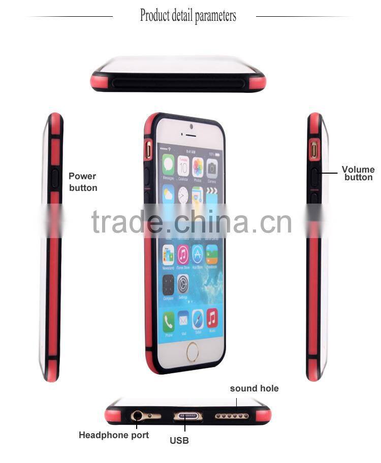 2015 New Arrival Fashion cell phone plastic cover for iphone6 silicone mobile phone cover for iphone 6 plus phone cover