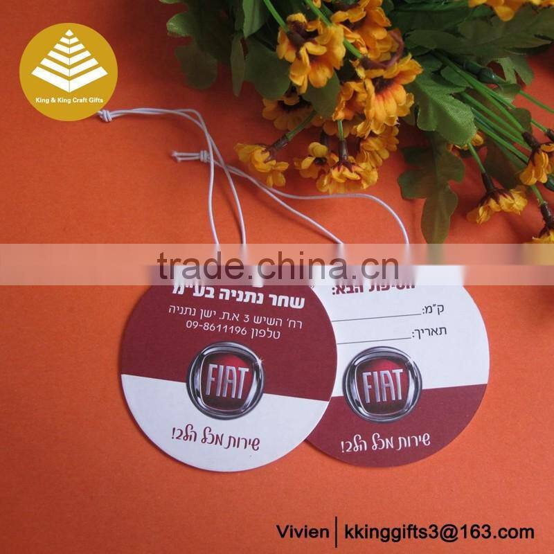 Custom CMYK printing logo hanging sexy girl car air freshener card sexy car air freshener