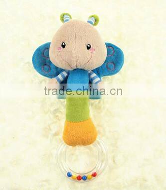 baby wrist rattle/plastic baby rattle/baby rattle toys/rattle toys