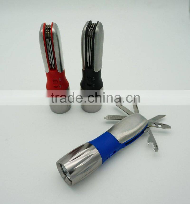 multi tool flashlight / zoom flashlight torch / high power flashlight