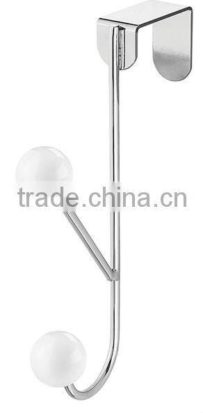 Best selling Single metal hooks over the door hanger wall hook without ccrews