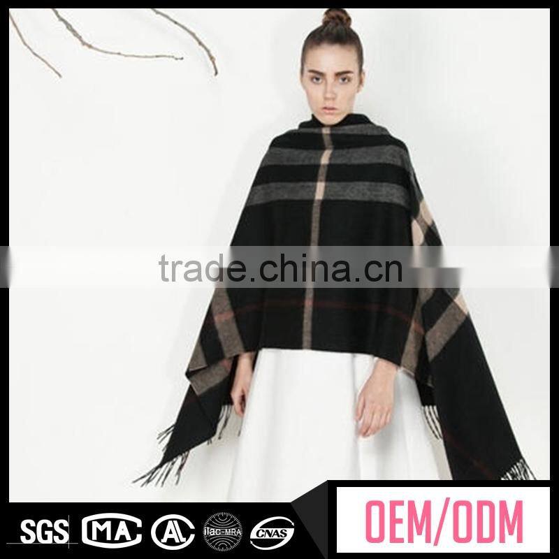Factory directly striped scarf, plain twill 100% wool scarf, new fashion designed scarf