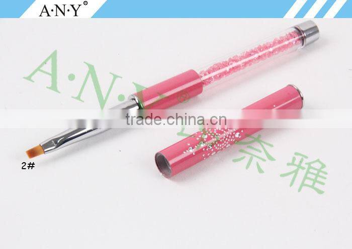 ANY Nail Art Beauty Care UV Gel Design One Stroke Painting OEM Custom Nail Brush
