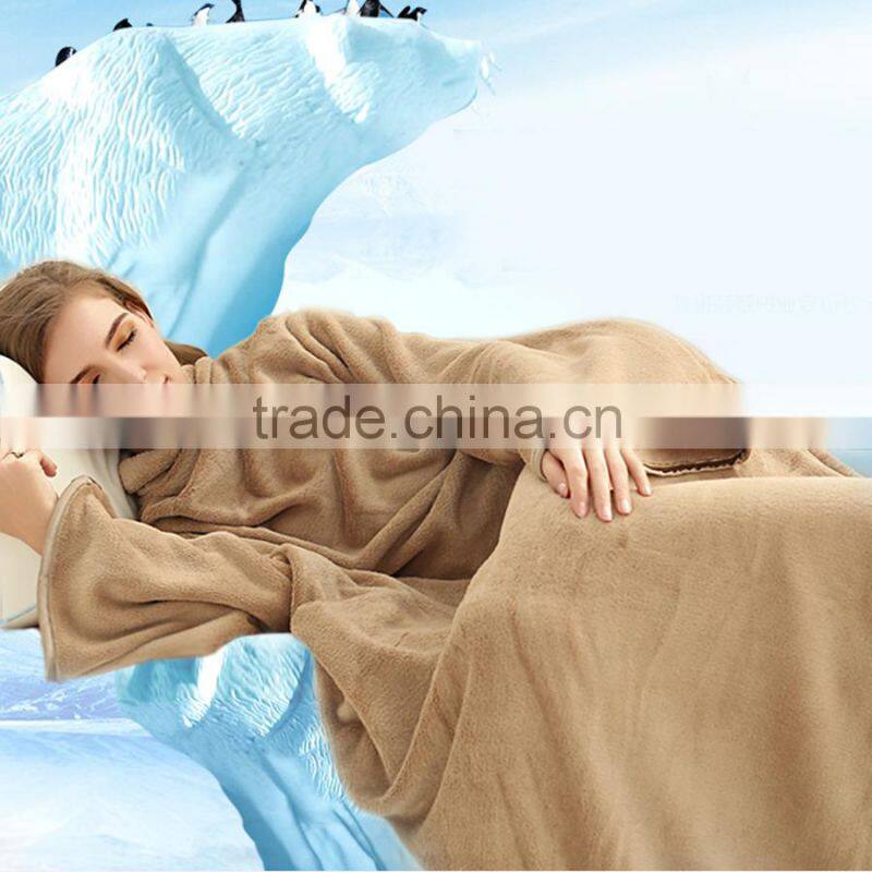 Printed Fleece Blanket And Throws With Good Hand Feeling