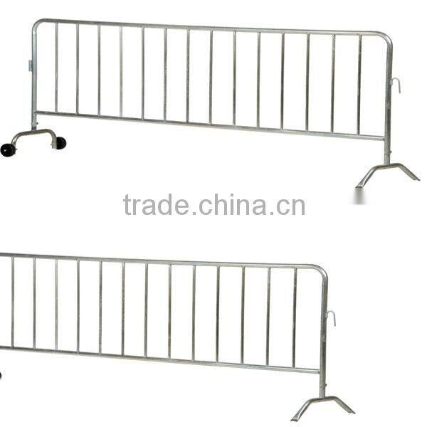 1.2m x 2.2 m gavalized steel security road fence corten steel fence