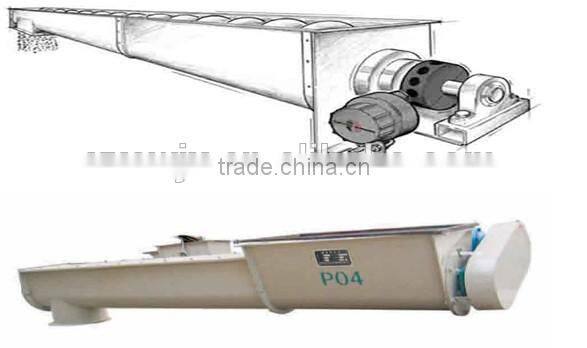Stainless steel shaft screw conveyor for material handing equipment