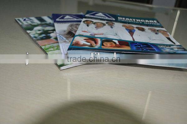 2013 high quality custom shoes catalogue printing