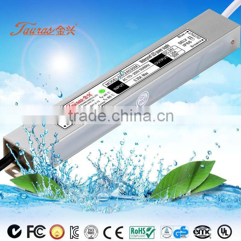 Power Supply 36V 30W Waterproof LED Power Supply High reliability IP66 LED Driver 30V VD-36030M