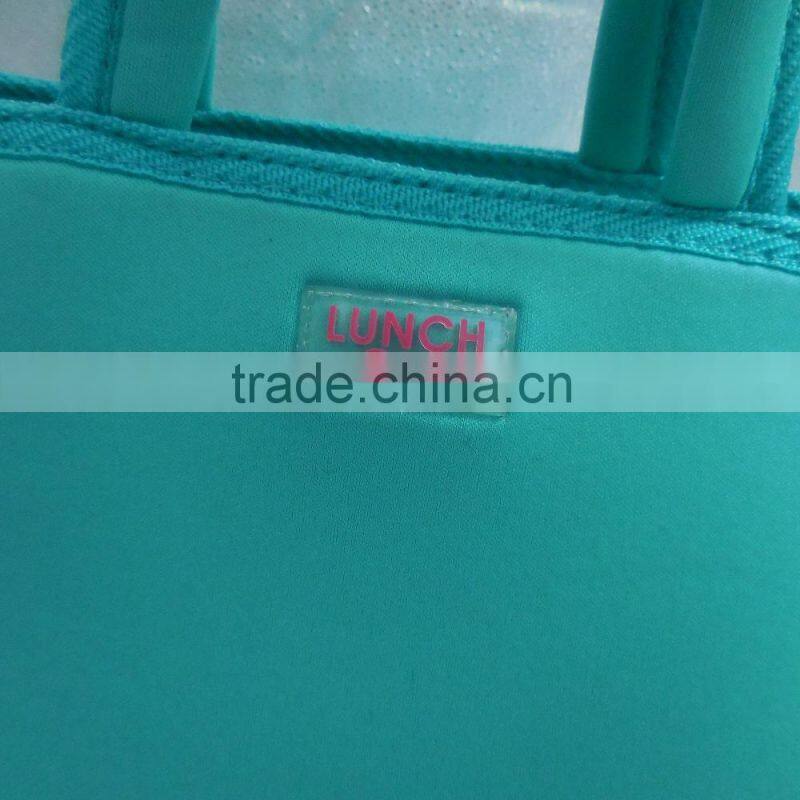 hot-saled promotional eco-friendly picnic lunch tote cooler bag for women/ladies