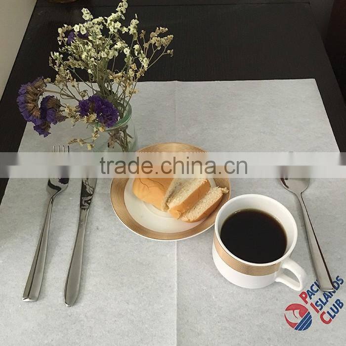 Raw materials paper napkin bands, printed paper napkin roll, airlaid paper napkin sizes