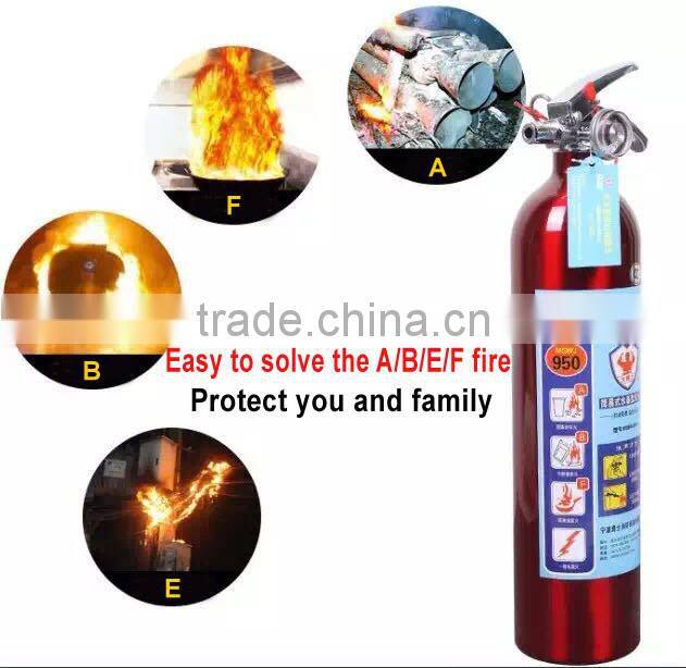 portable type fire extinguisher for car for home