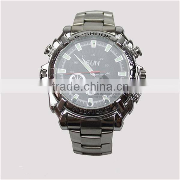 1080p HD Water Proof IR Night Vision Watch Camera