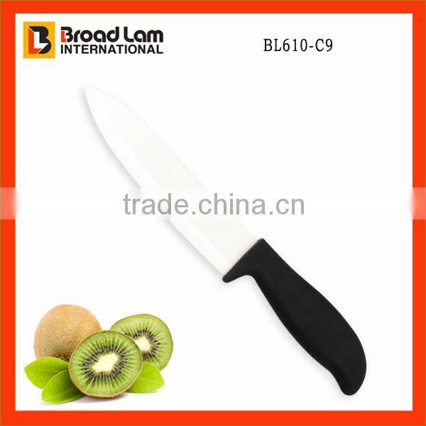 FDA&LFGB certificate approved quality Zirconia Blade ABS+TPR handle
