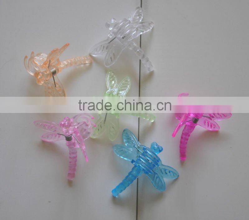 crystal garden dragonfly clip