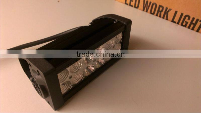 ShengWell Auto factory directly 12month warranty 36w 7" dual row epistar double row led light bar