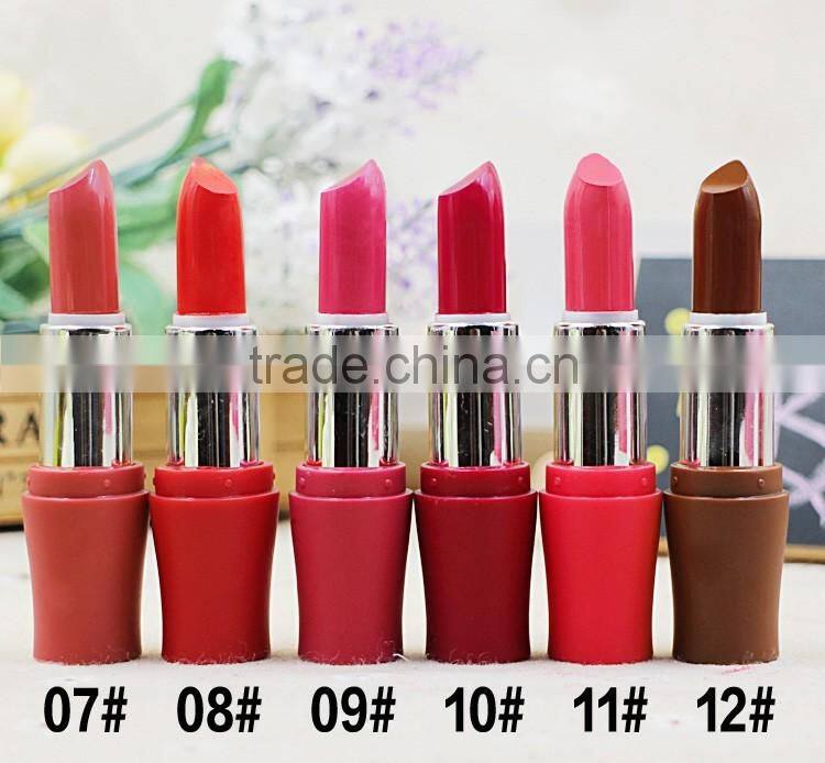 24pcs per set matte color longlasting kissproof lipstick