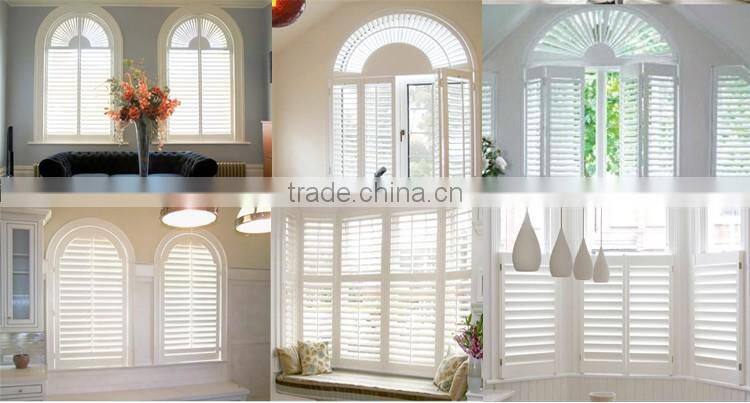 Timber plantation shutter doors