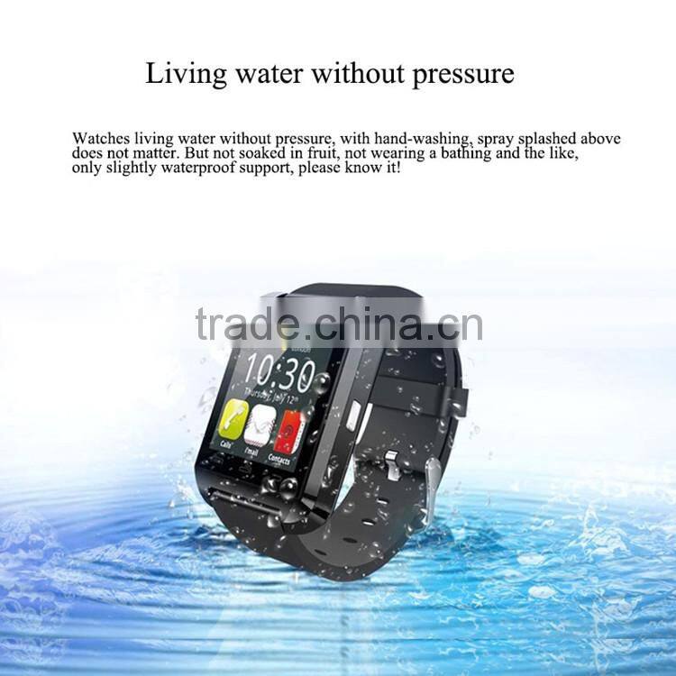 2016 New Bluetooth Smartwatches U8 Smart watch for IOS and Andriod Mobile Phone with bluetooth Wristwatch