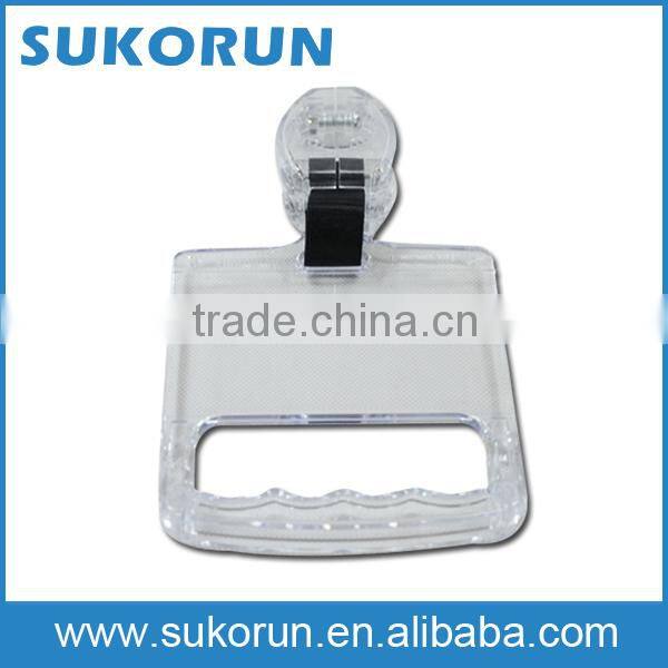 yellow belt high quality ABS advertising bus handle