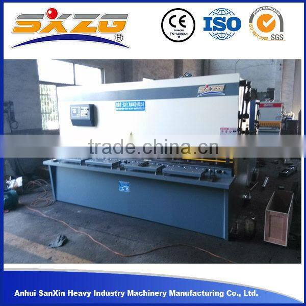 2015 New Design QC12Y Hydraulic Sheet Cutting Machine Shearing Machine