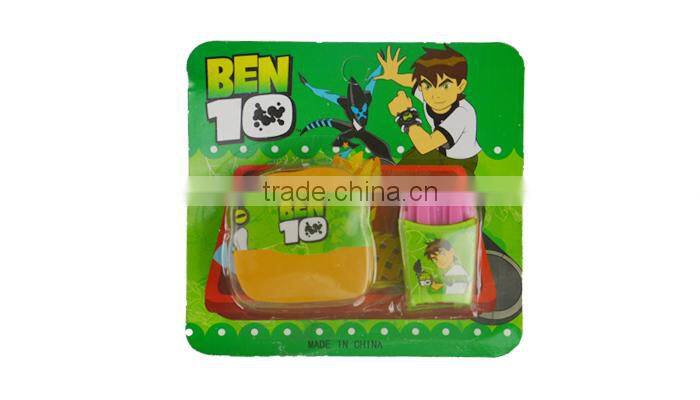 new design fancy promotion hamburger shape eraser,chips shape eraser