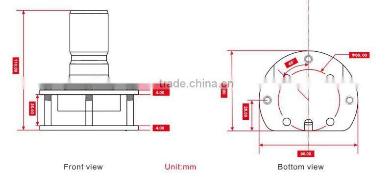 Angle Sensing Declination Switch with Alarm Function