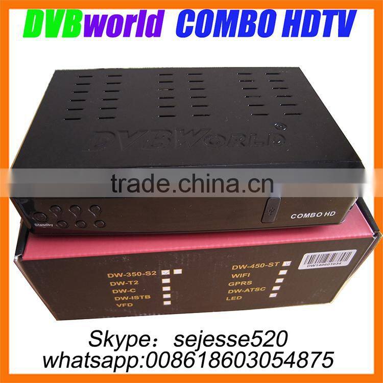 DVBWORLD combo hdtv satellite receiver for north america with jb200 tuner jyazbox v21 v16,v20 receiver