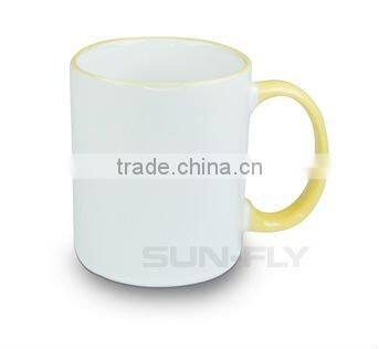 Sublimation Ceramic Color Rim Mug (SFS-MG03)