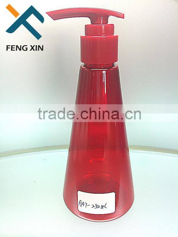500ml plastic containers for shampoo with liquid soap pet for plastic bottle factory