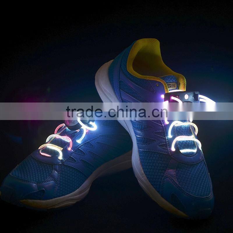 2016 Waterproof Shoe Accessory Led Shoelaces For Party Use