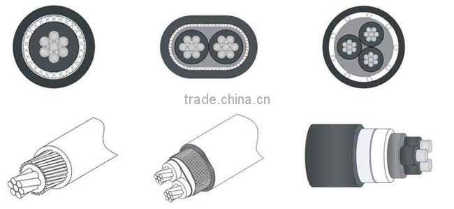 2x6mm2 NYCY Power Cable with Concentric Copper Conductor