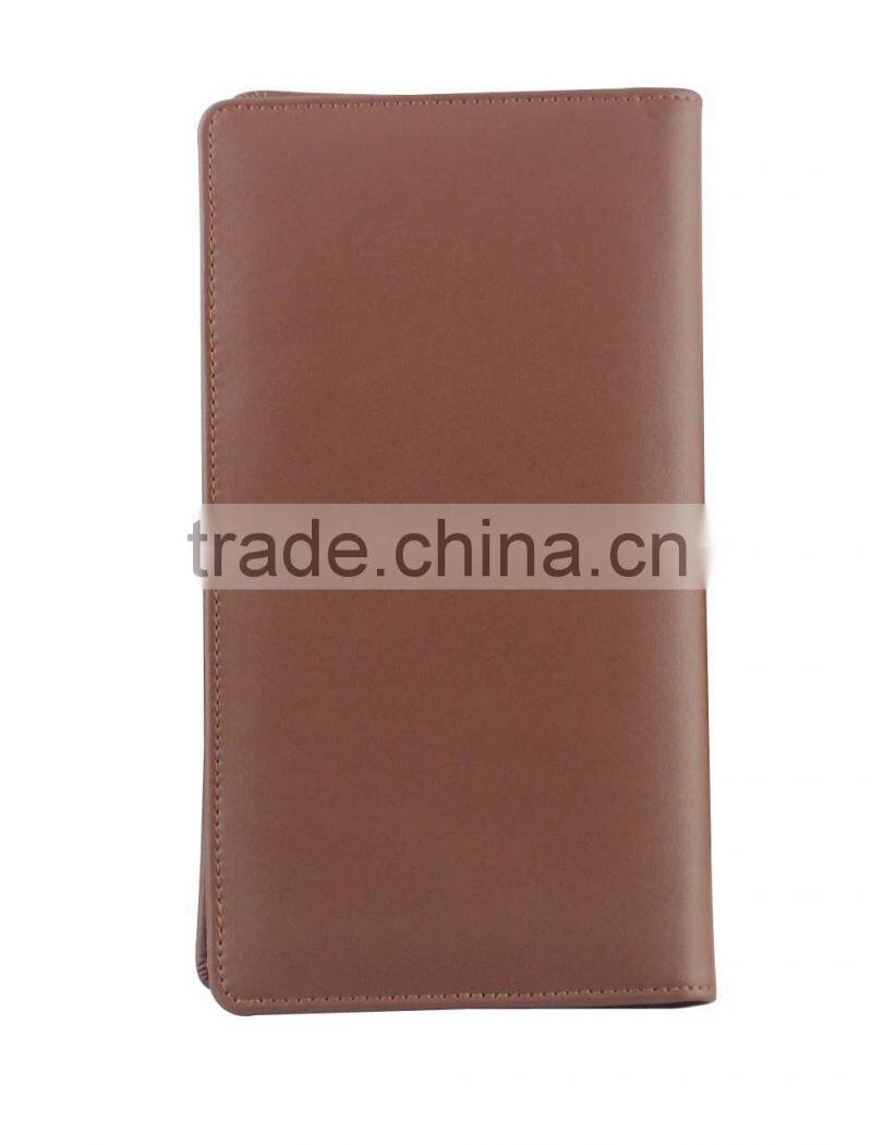 Delicate custom leather passport holder, Beautifully made passport cover with Customized Logo,Multifuction passport wallet